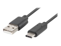 Lanberg USB Type-C kabel 1.8m Sort