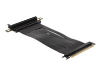 Delock Riser Card PCI Express x16 male to x16 slot 90° angled with cable 30 cm