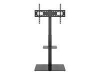 TV Floor Stand Basic (Size L), Black