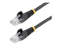 StarTech.com 5m Black Cat5e / Cat 5 Snagless Patch Cable 5 m CAT 5e Ikke afskærmet parsnoet (UTP) 5m Patchkabel Sort