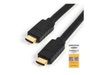 StarTech.com StarTech.com Premium Certified High Speed HDMI 2.0 Cable with Ethernet - 23ft 7m - 3D Ultra HD 4K 60Hz - 23 feet Long HDMI Male to Male Cord (HDMM7MP) HDMI-kabel med Ethernet 7m Sort