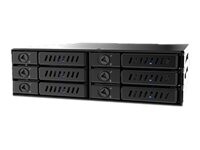Chieftec Lagrings mobil rack 2.5' Sort