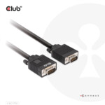 Club 3D VGA-kabel 10m Sort
