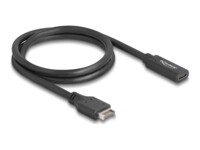 DeLOCK USB Type-C kabel 70cm Sort