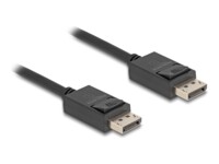 Delock DisplayPort kabel 2m Sort