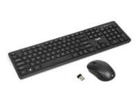 iBOX Workstation Pro Kit Sæt med mus og tastatur Membran Trådløs