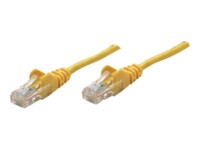 Intellinet CAT 5e Ikke afskærmet parsnoet (UTP) 10m Patchkabel Gul