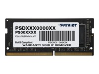 Patriot Signature Series DDR4 SDRAM 8GB CL17 Ikke-ECC SO DIMM 260-PIN