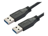 Bachmann 918.178 USB-A to USB-A 2m Sort