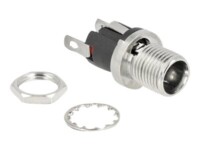 Delock Strøm-konnektor Sølv