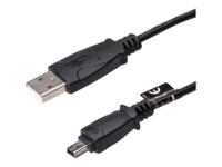 Akyga AK-USB-22 USB-kabel 1m Sort