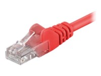 goobay CAT 6 Ikke afskærmet parsnoet (UTP) 25m Netværkskabel Rød