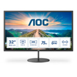 AOC Q32V4 32' IPS 2560 x 1440 (2K) HDMI DisplayPort 75Hz