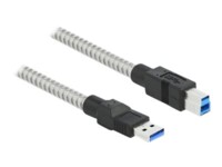 Delock USB-kabel 50cm Sølv