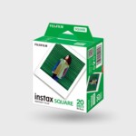 Fujifilm Instax Square Glossy Instant film (2x10pl) 86 x 72 mm Image dimensions: 62 × 62 mm Quantity 20