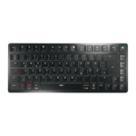 CHERRY KW X ULP 2.0 MINI Tastatur Mekanisk Hvid Trådløs Kablet Tysk