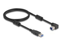 DeLOCK USB 3.0 USB-kabel 1m Sort