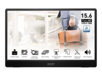 MSI PRO MP161 E2 16' 1920 x 1080 (Full HD) Mini HDMI USB-C 60Hz