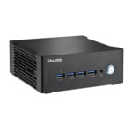 Shuttle XPC nano NA10H7 Mini PC Ryzen 7 8845HS 0GB 0GB AMD Radeon 780M No-OS