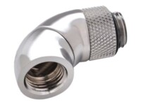 Bitspower BP-90R2 Flydende kølesystem roterende vinklet forlænger 1-pack Sølv