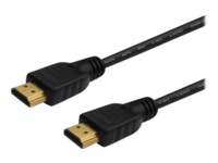 SAVIO CL-37 HDMI-kabel med Ethernet 1m Sort