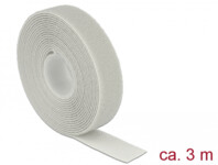 Delock Hook-and-loop fastener 3m Grå