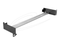 DeLOCK DIN-skinnepanel Sort