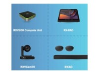 AudioCodes Room Experience (RX) Suite RXV200-B70 Videokonferencepakke 8'