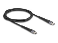 Delock USB Type-C kabel 1m Sort