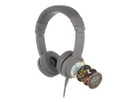 Onanoff BuddyPhones Explore+ Kablet Hovedtelefoner Grå