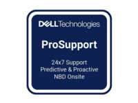 Dell Upgrade from 1Y Basic Onsite to 4Y ProSupport Support opgradering 4år