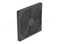 DeLOCK Ventilatorskærm 1-pack Sort