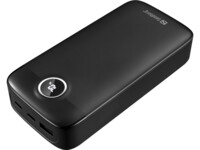 Sandberg 421-49 Powerbank 20000mAh 2xUSB-C 1xUSB-A Sort Sort