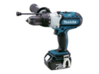 Makita DHP451RTJ Slagboremaskine 2 batterier inkluderet 18V