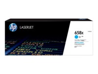 HP 658X Cyan 28000 sider Toner W2001X