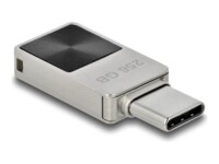 DeLOCK 256GB USB-C USB stick Sort Sølv