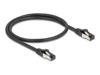 DeLOCK CAT 8.1 S/FTP, PiMF 50cm Patchkabel Sort