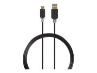 Nedis USB 2.0 USB Type-C kabel 1m Sort