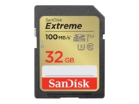 SanDisk Extreme PLUS SDHC 32GB 100MB/s