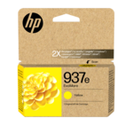 HP 937e EvoMore Yellow Original Gul