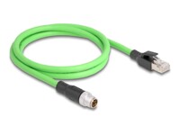 DeLOCK SF/UTP 1m Netværkskabel Grøn