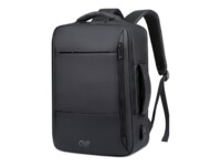 Chill Rygsæk 17' Polyurethane protein leather (vegan) Oxford PU rubber coating 900D polyester Genbrugt PET Genbrugt plastik Sort