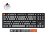 Keychron K8 MAX Tastatur Mekanisk Sydvendt RGB LED Trådløs Kablet
