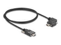 DeLOCK USB 2.0 USB Type-C kabel 1m Sort
