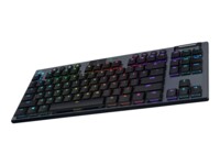 Logitech Gaming G915 TKL Tastatur Mekanisk LIGHTSYNC Trådløs Tysk