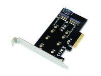 CONCEPTRONIC PCI Express Card 2-in-1 M.2 SSD PCIe Adapter