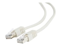 Gembird Kabel med afskærmning med folie og kobberfletning (SFTP 2m Patchkabel Beige