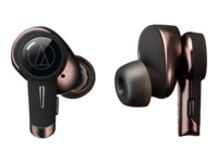 Audio-Technica ATH-TWX9 Trådløs Ægte trådløse øretelefoner Sort Brun
