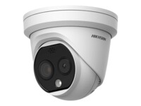 Hikvision DeepinView Temperature Screening Thermographic Turret Camera DS-2TD1217B-6/PA(B) Termisk/netværksovervågningskamera Indendørs 2688 x 1520 (optical) / 160 x 120 (thermal)