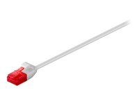 goobay CAT 6 Ikke afskærmet parsnoet (UTP) 15cm Patchkabel Grey
